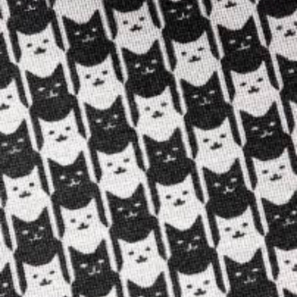 BetaBrand Catstooth Straight Leg Pants - Black & White - Size Large (Long) - Picture 4 of 10